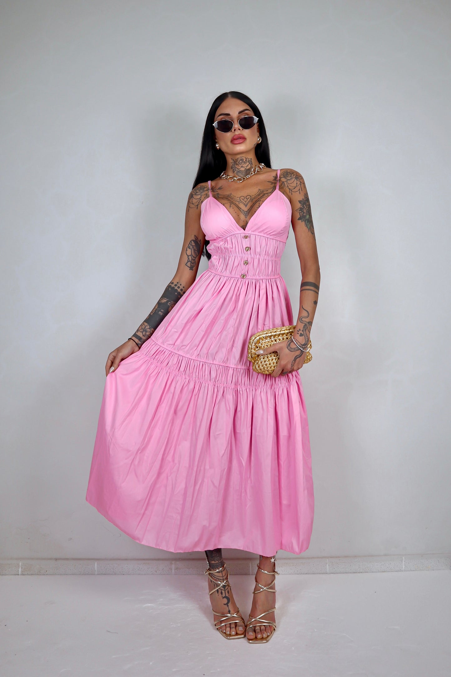 Abito Clara - Rosa