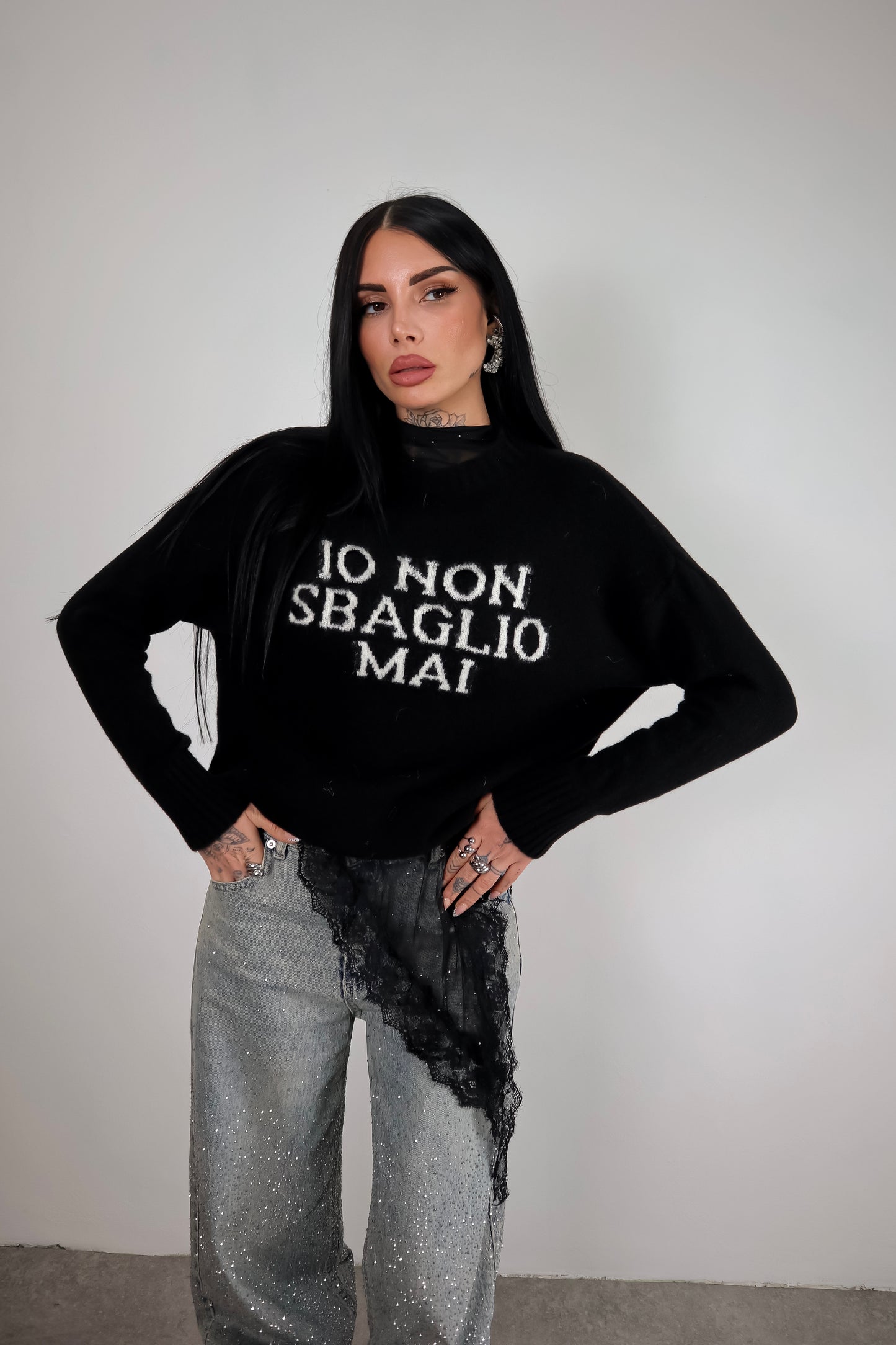 Maglione INSM - Nero