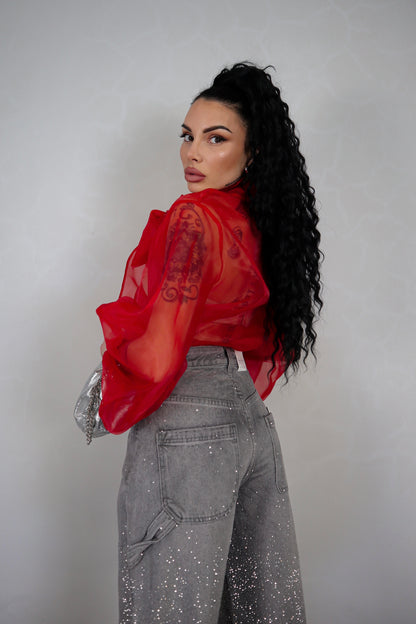 Blusa Fiocco - Rosso