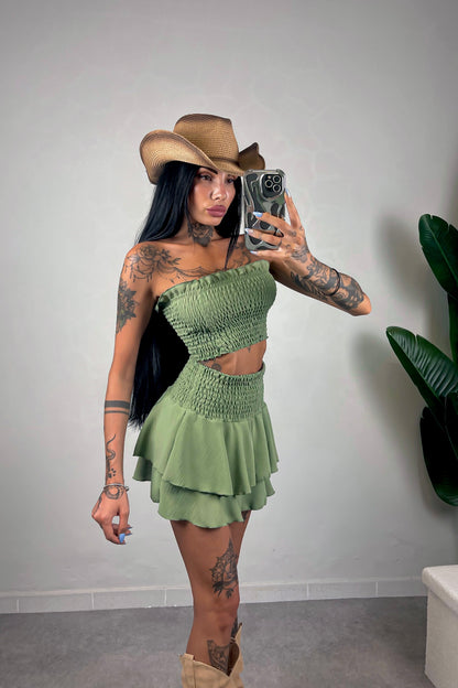 Completo Charlie - Verde militare
