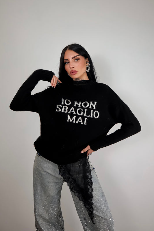Maglione INSM - Nero