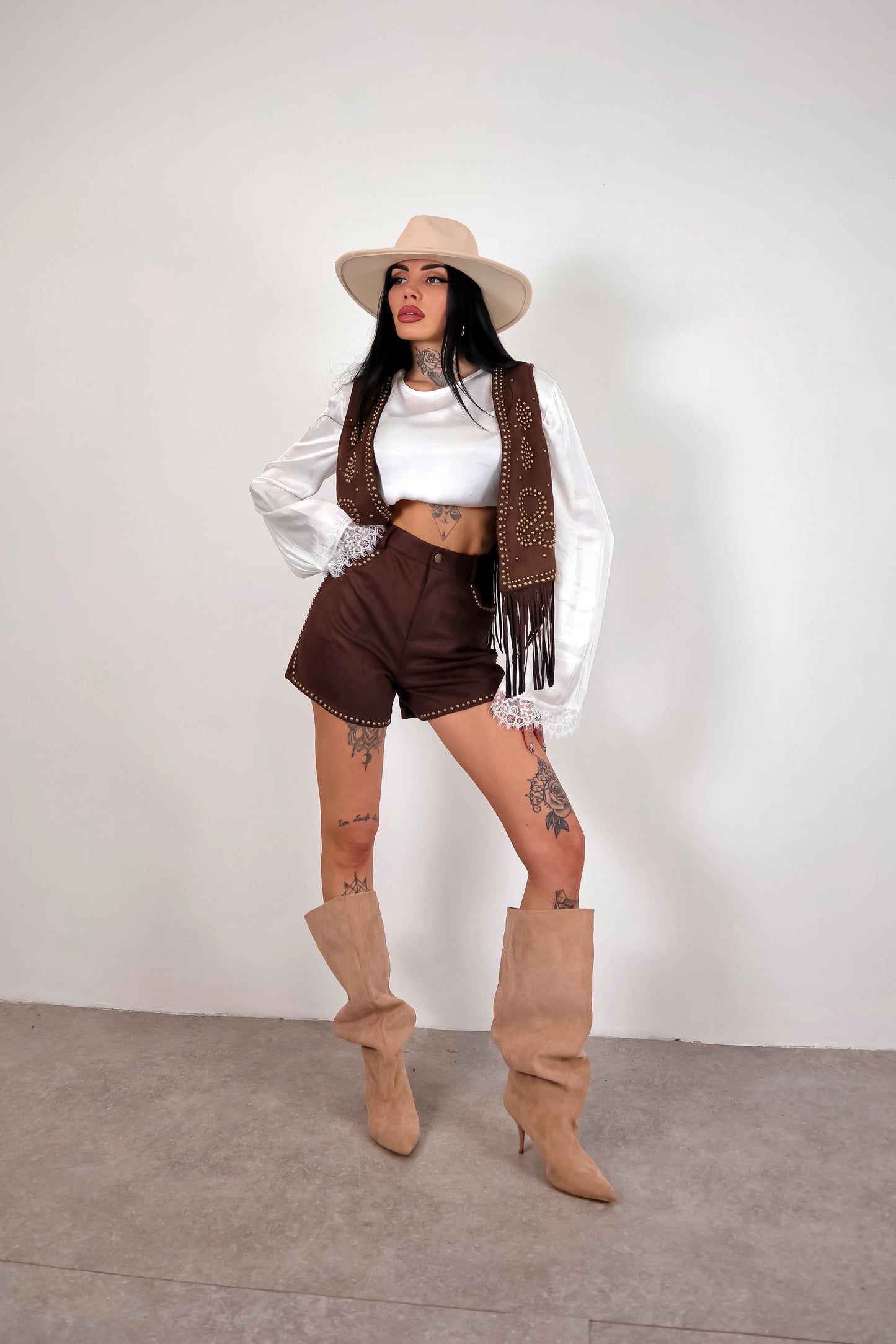 Completo Dafne - Marrone