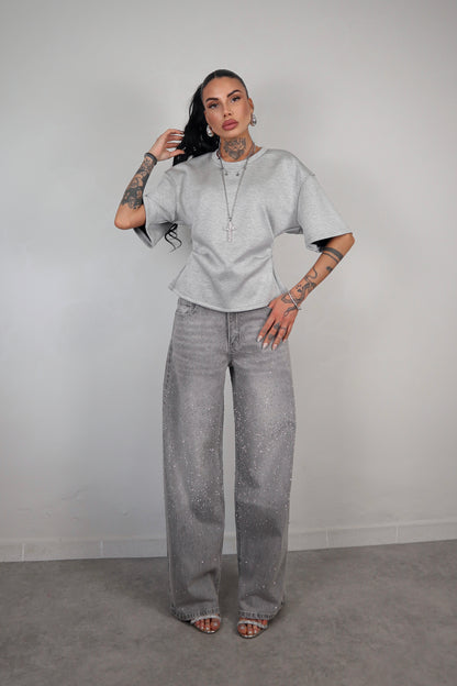 Maglia Punto Vita - Grigio