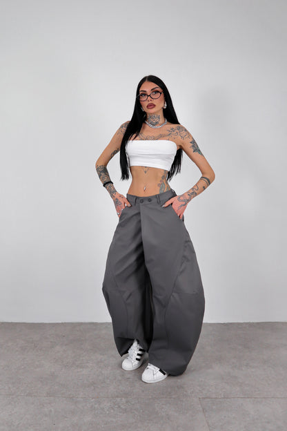Pantalone balloon Noah - Grigio piombo