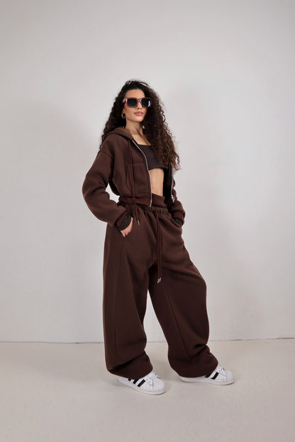 Completo Tuta Tris - Marrone