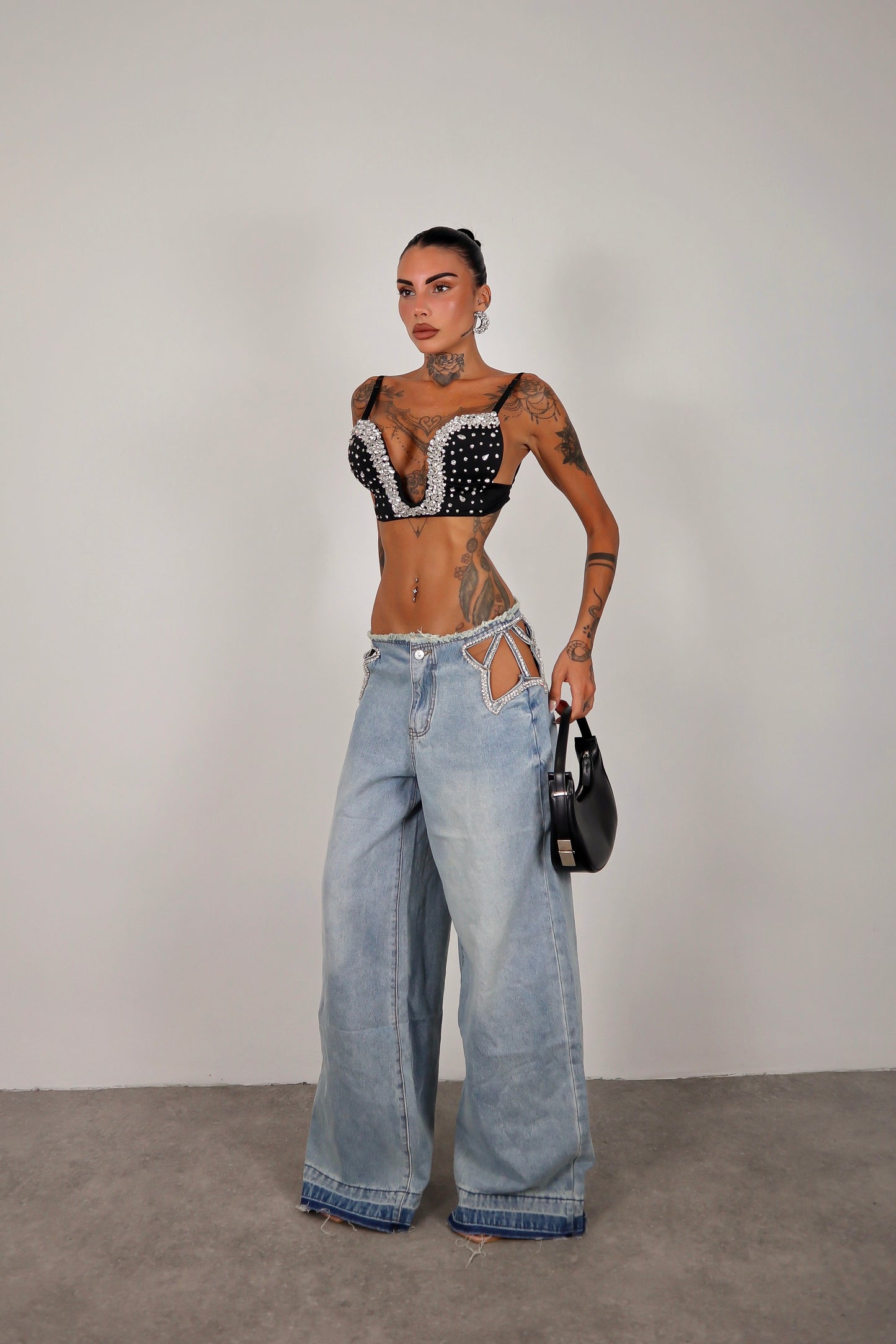 Jeans cut out Star