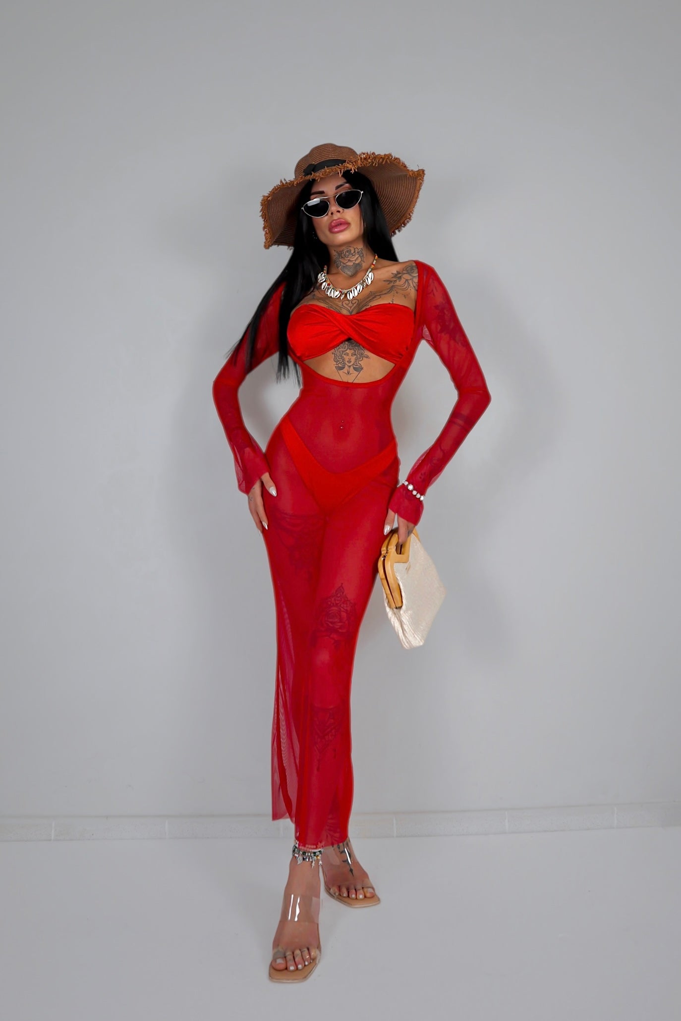 Set Bikini Malaga - Rosso