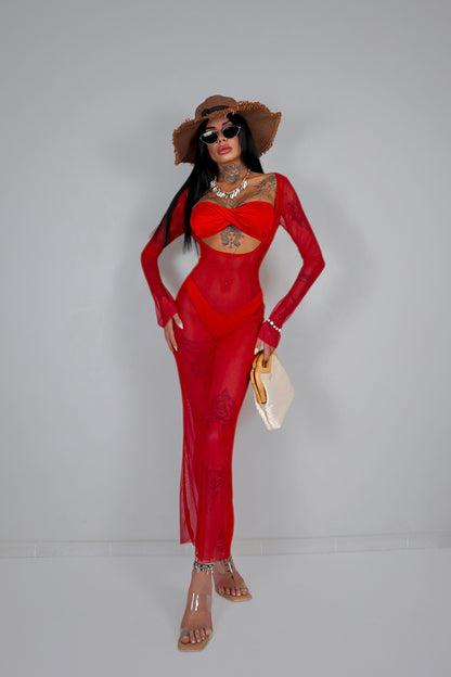 Set Bikini Malaga - Rosso