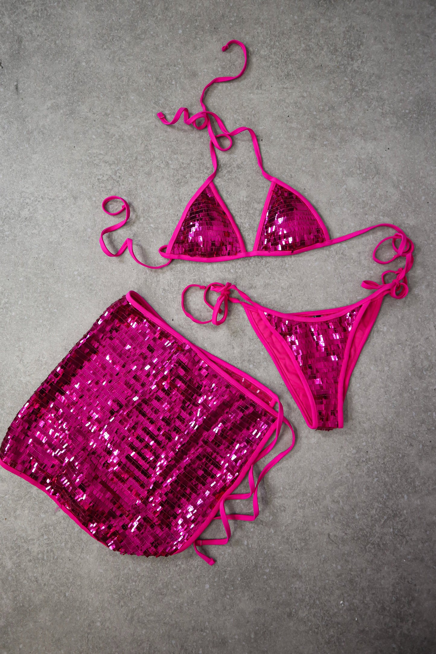 Bikini Mermaid - Fuxia