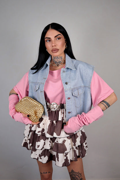 Gilet denim Brillo