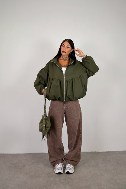 Bomber Balloon Justine - Verde militare