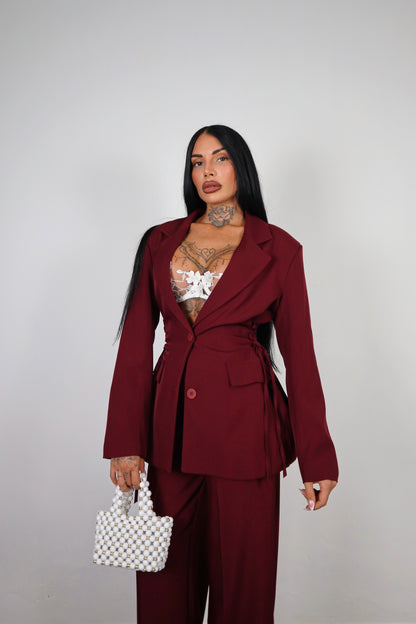 Tailleur Nadia - Bordeaux