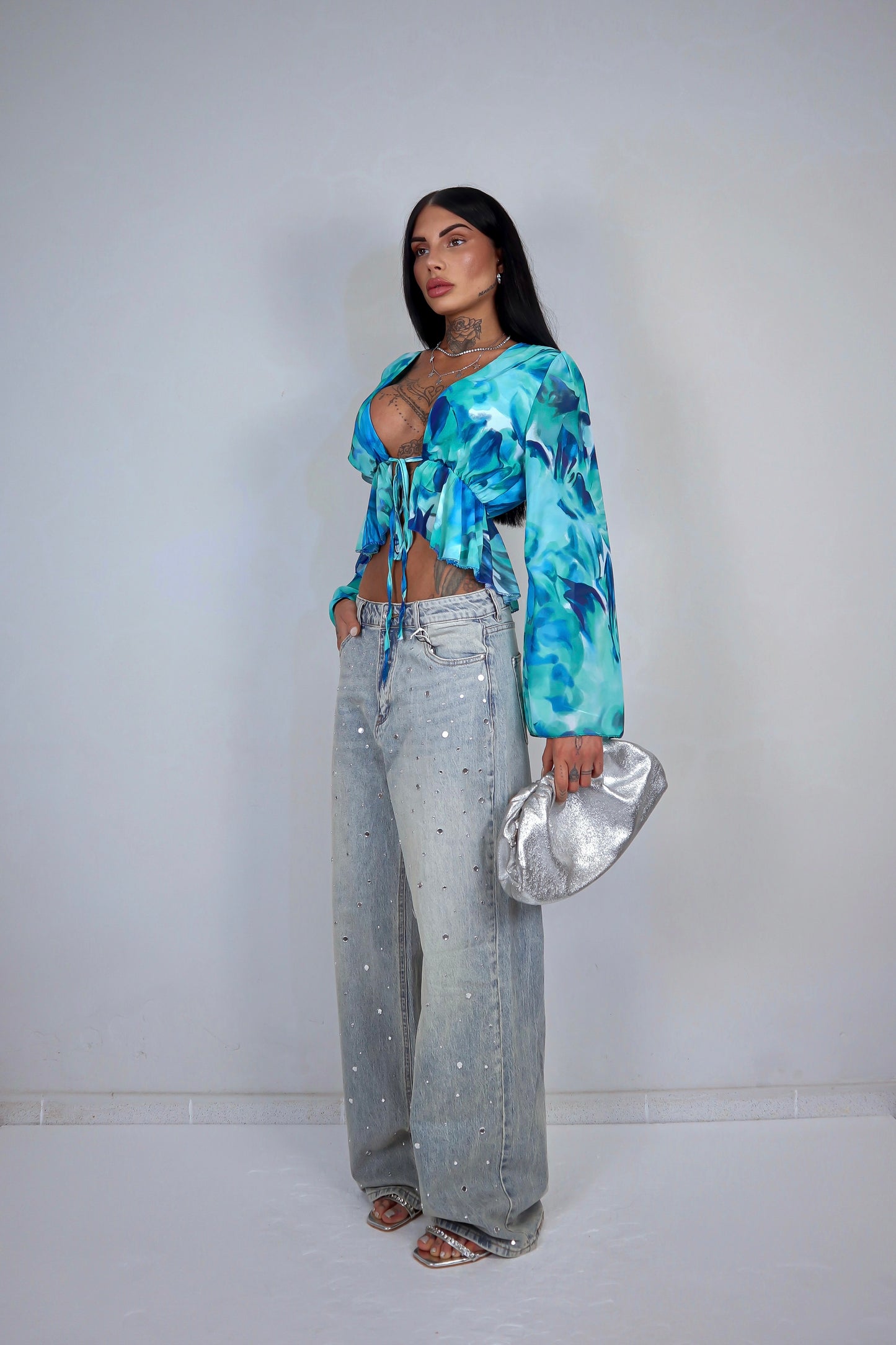 Blusa Antartide - Verde&Blu