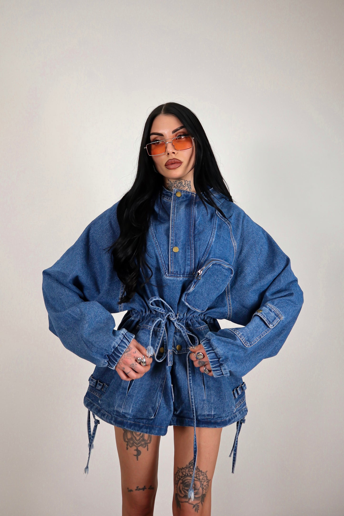 Abito Parka Denim