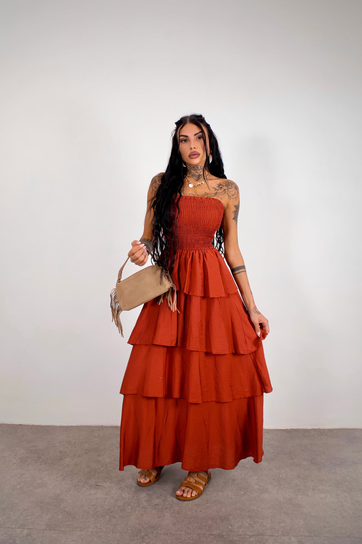 Abito / Gonna Nour - Mattone