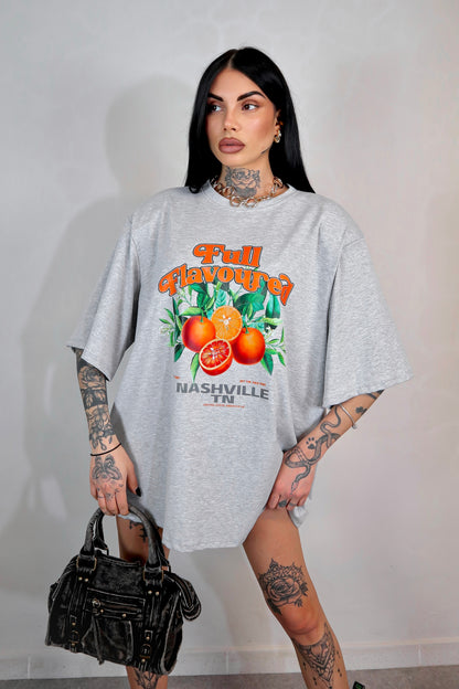 T-Shirt over Juice - Grigio