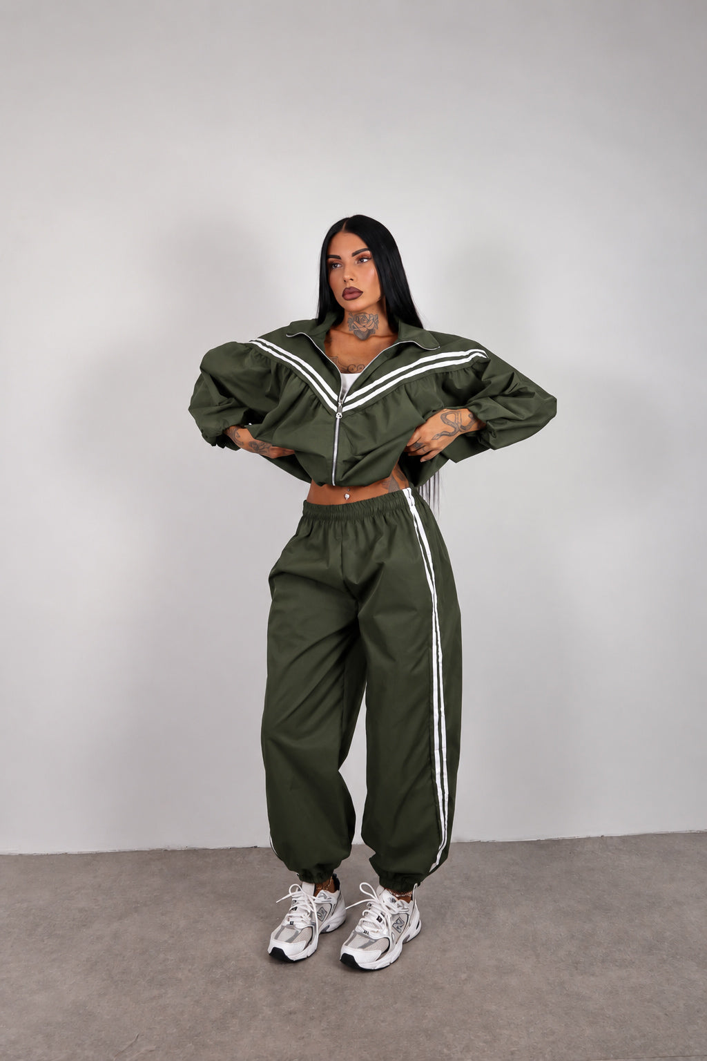 Completo tuta Dunia - Verde militare