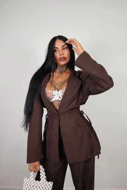 Tailleur Nadia - Marrone