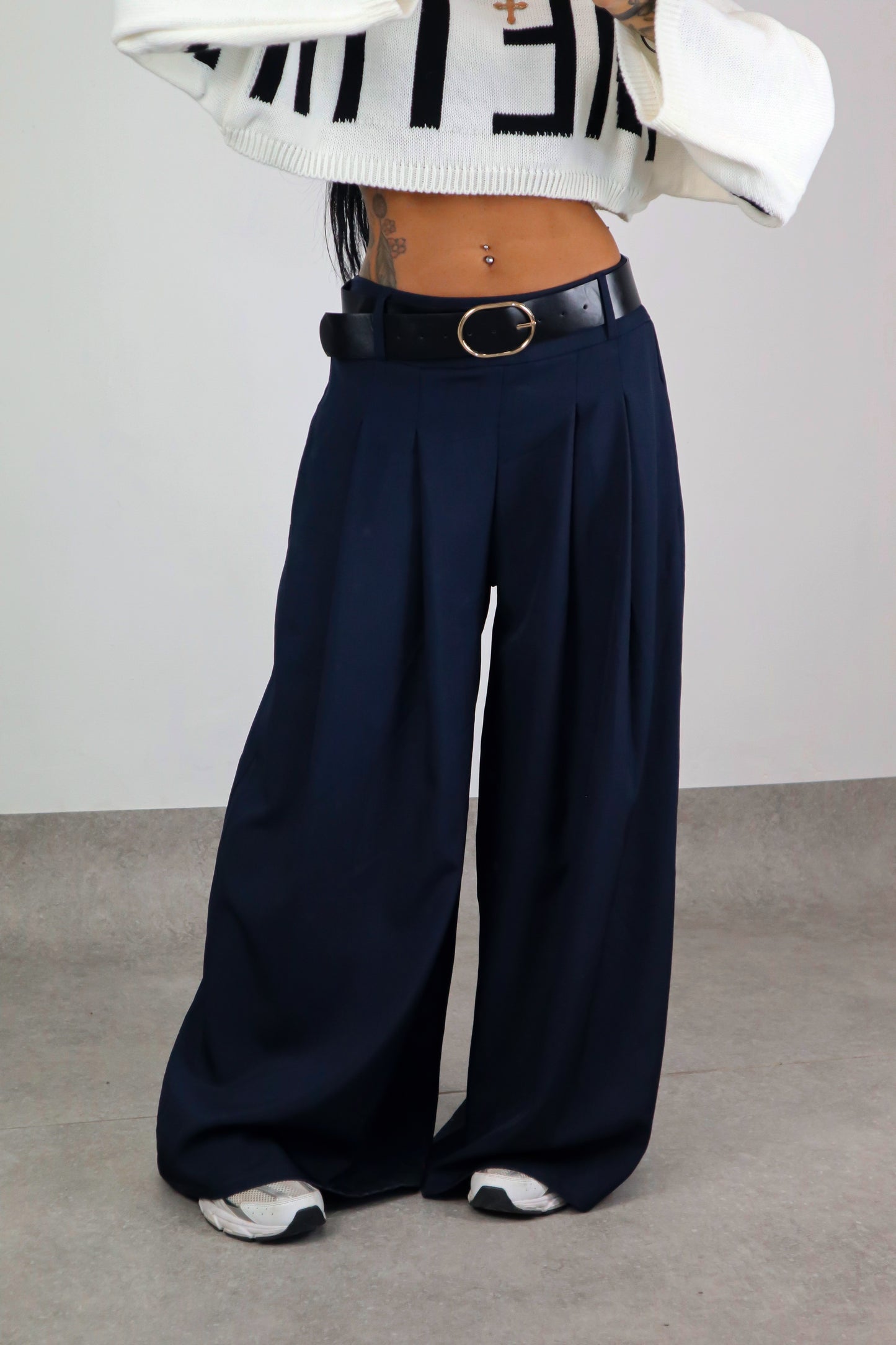Pantalone Formal - Blu
