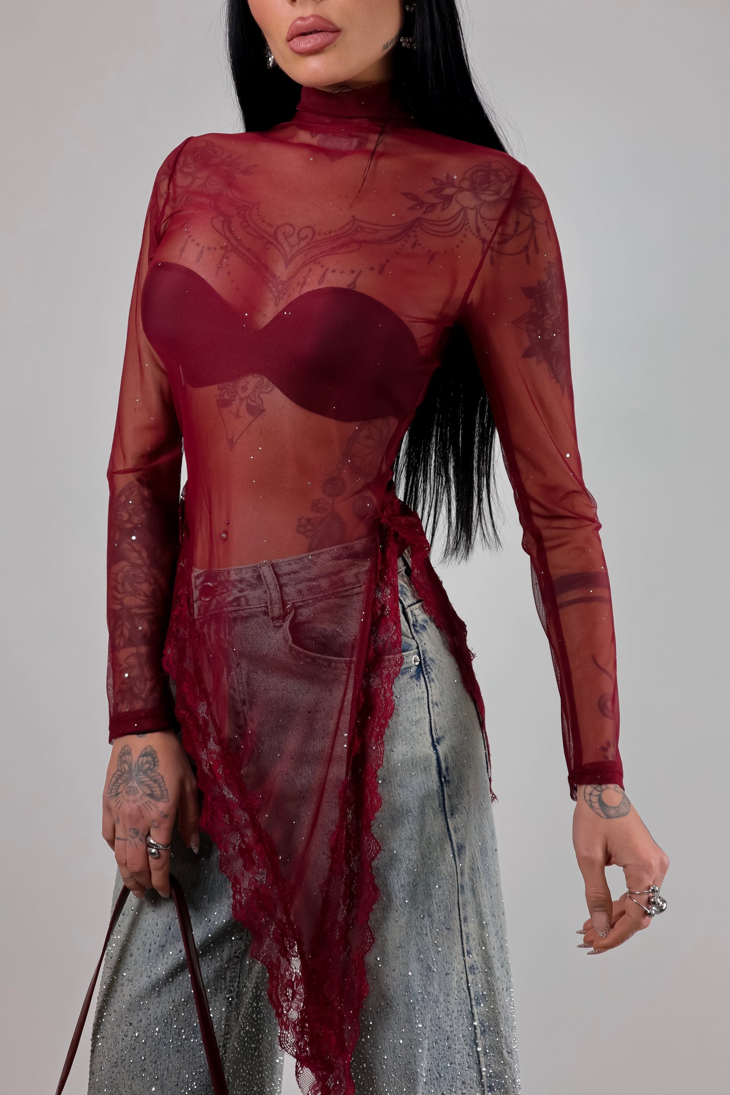 Maglia Alma - Bordeaux