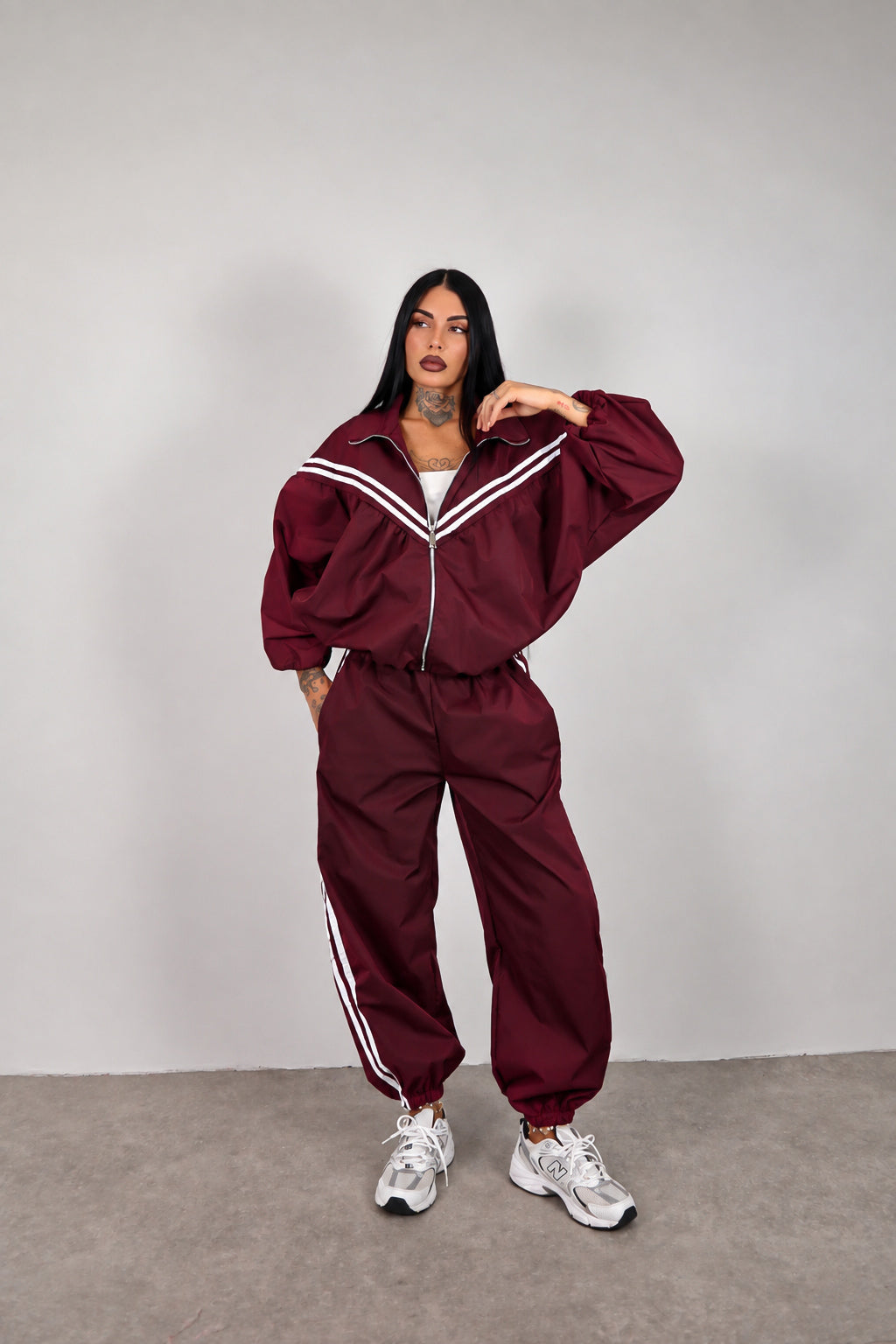 Completo tuta Dunia - Burgundy