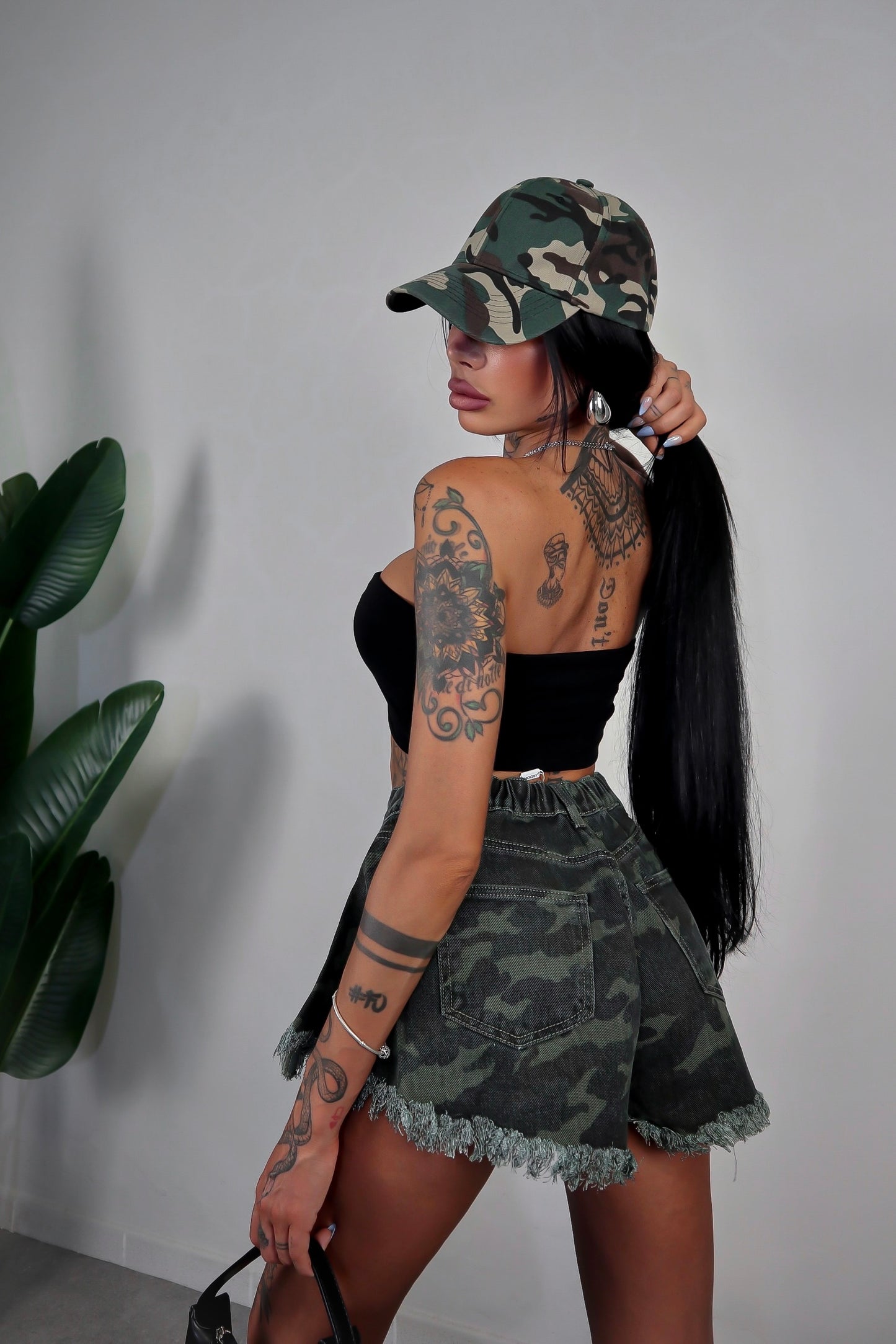 Shorts denim Mimetico