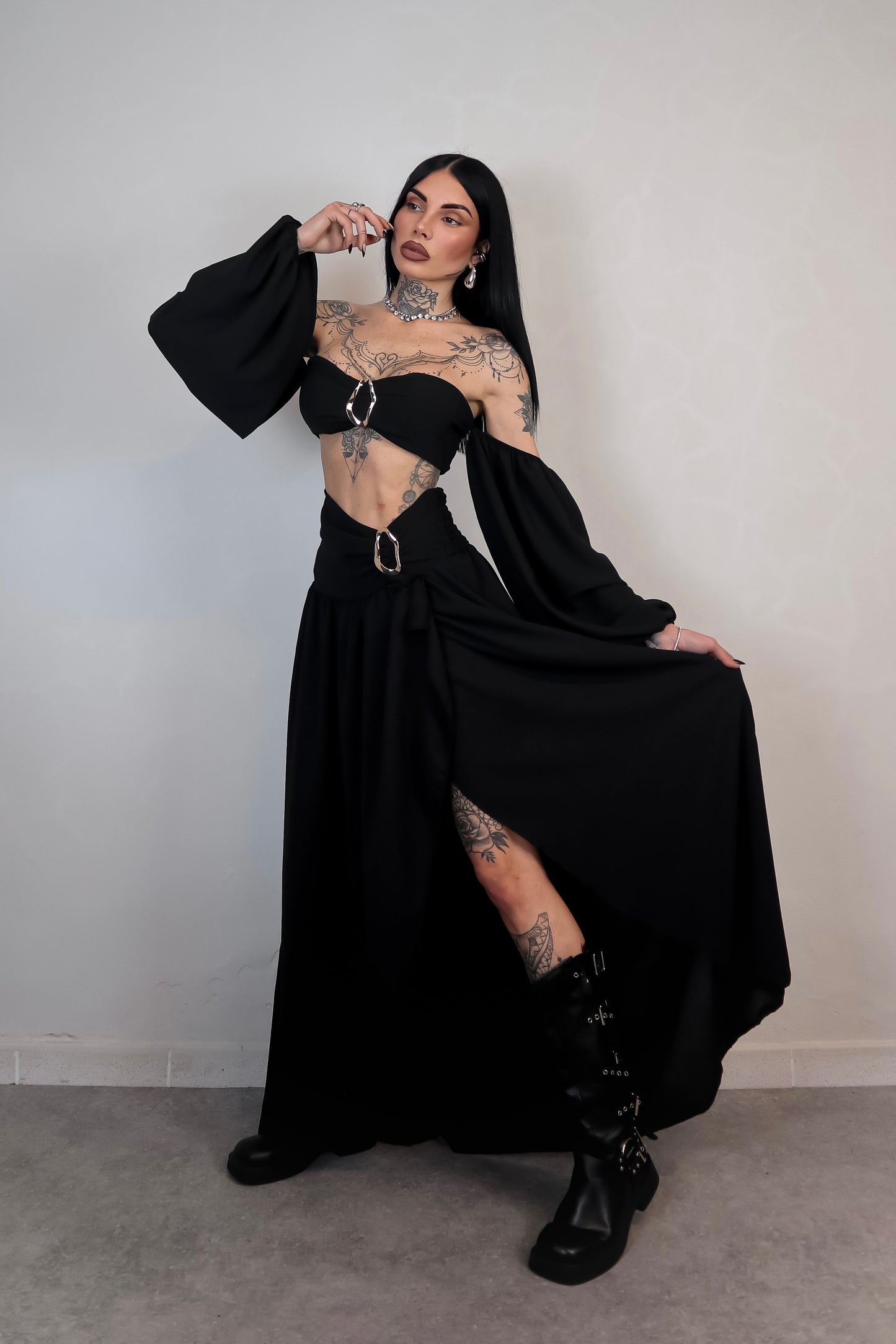 Completo Esmeralda - Nero