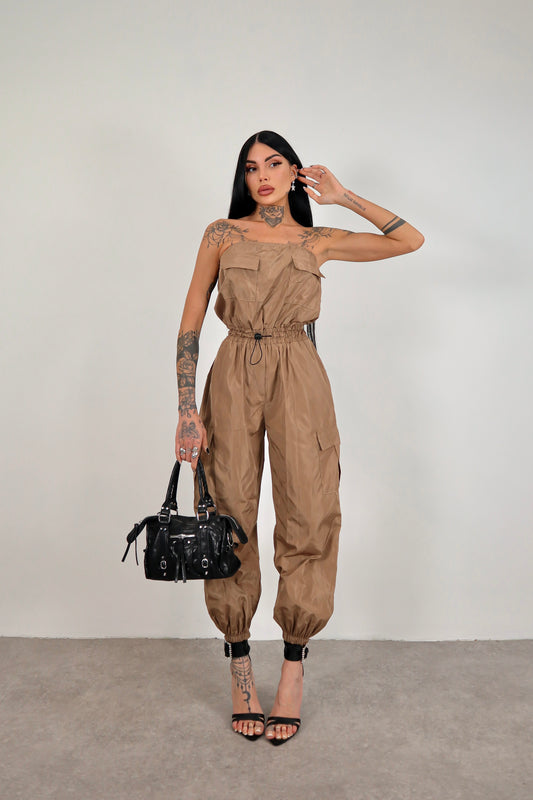 Tuta intera Dakota - Beige