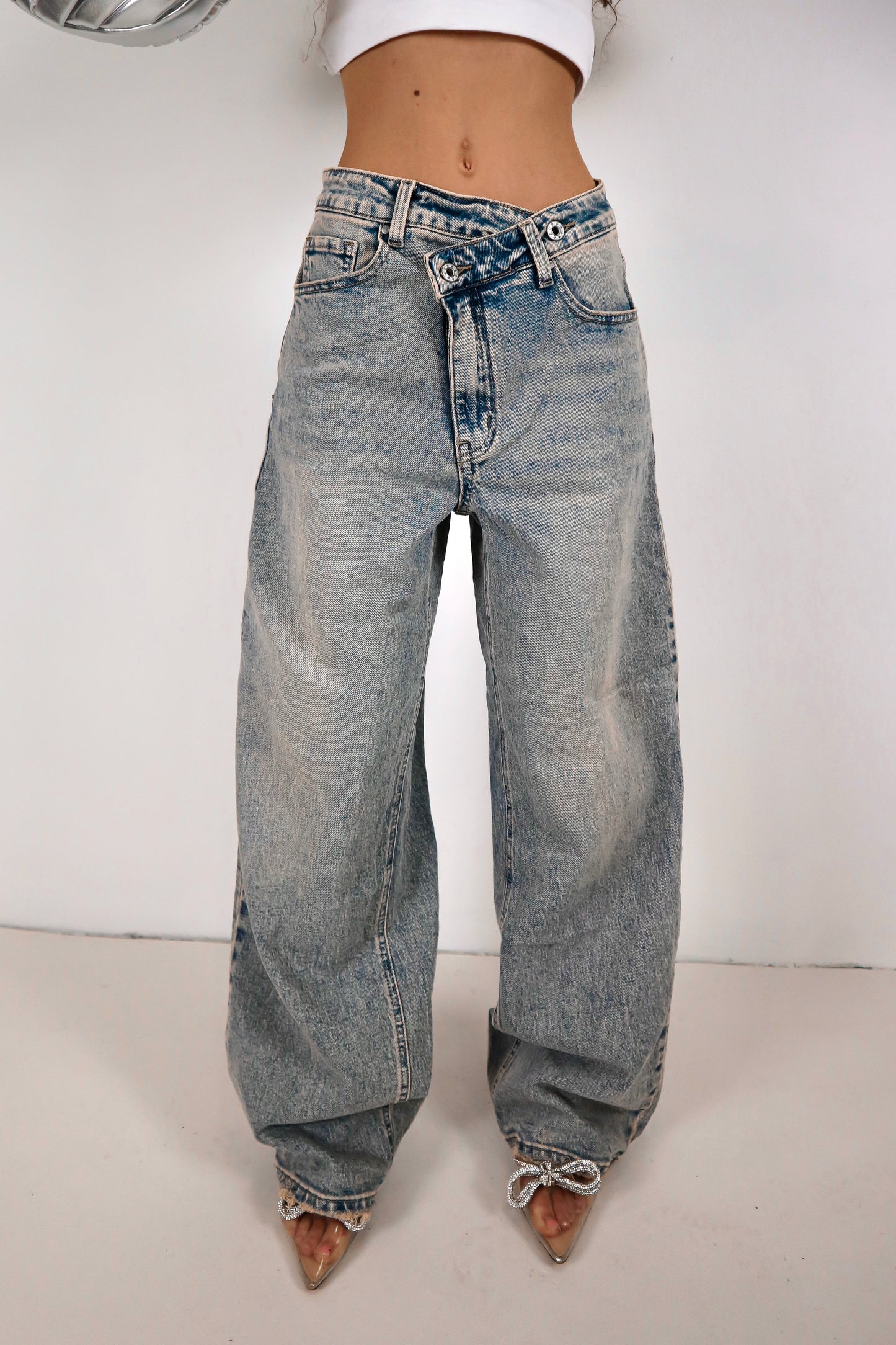 Jeans Oblique - Denim slavato
