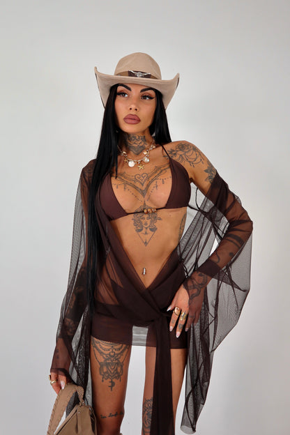 Set bikini Zen - Marrone