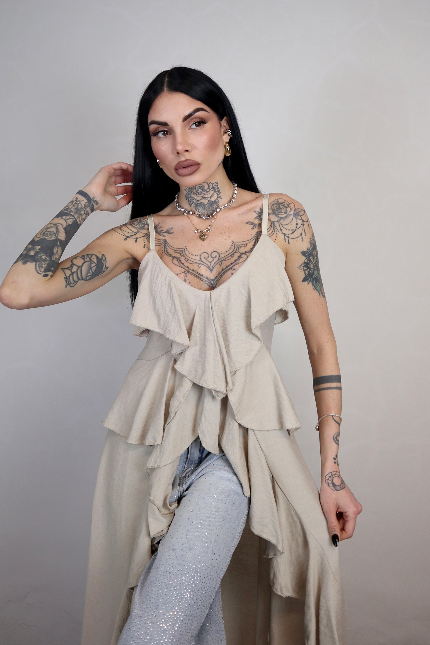 Top Amelia - Beige