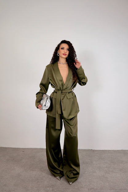 Tailleur Diva - Verde Militare