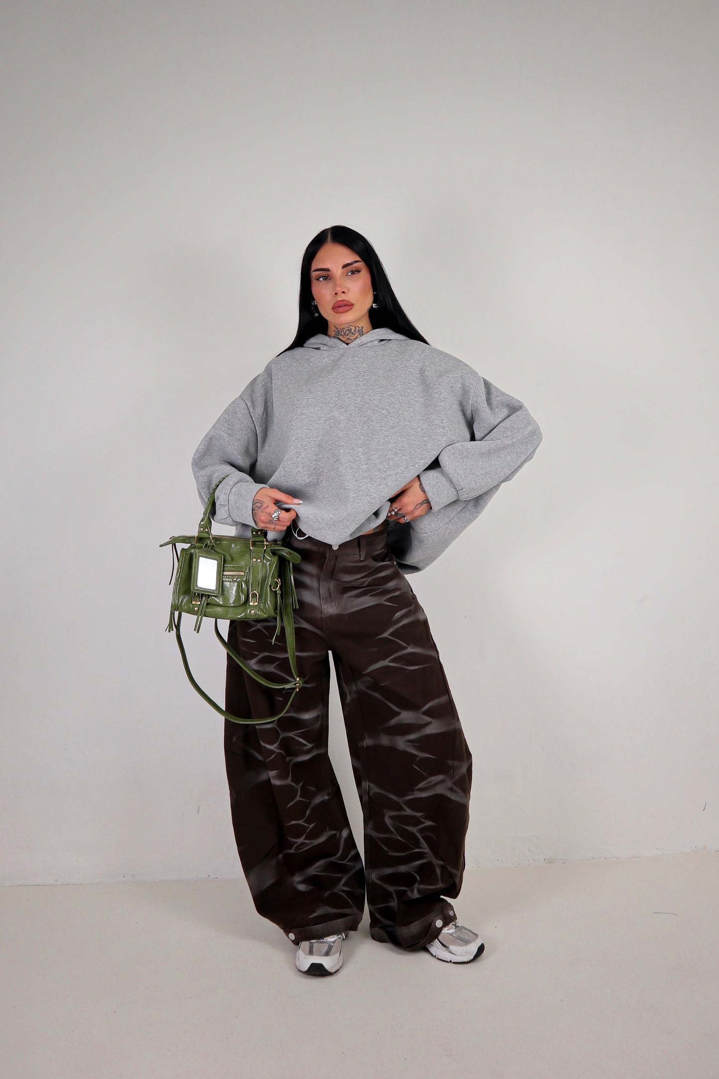 Jeans Balloon Eleadora - Marrone