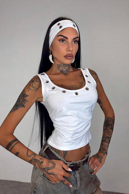Set Canotta + Fascia - Bianco