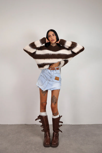 Maglione Wonka - Marrone