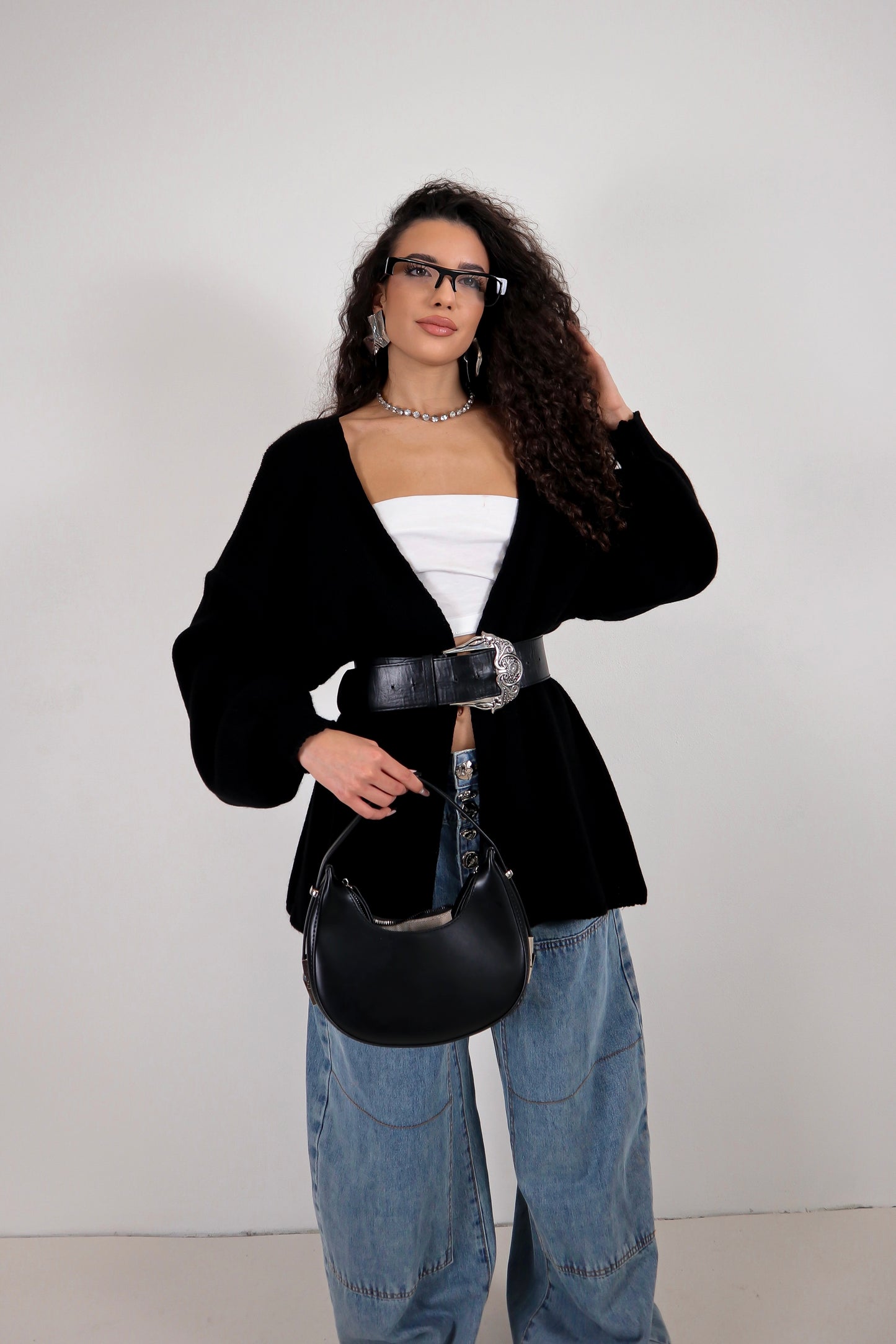 Cardigan Alice - Nero