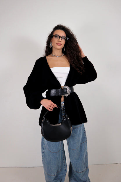 Cardigan Alice - Nero