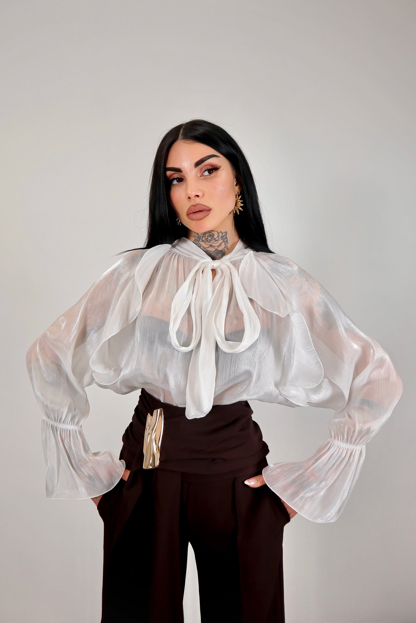 Blusa Fleur - Bianca
