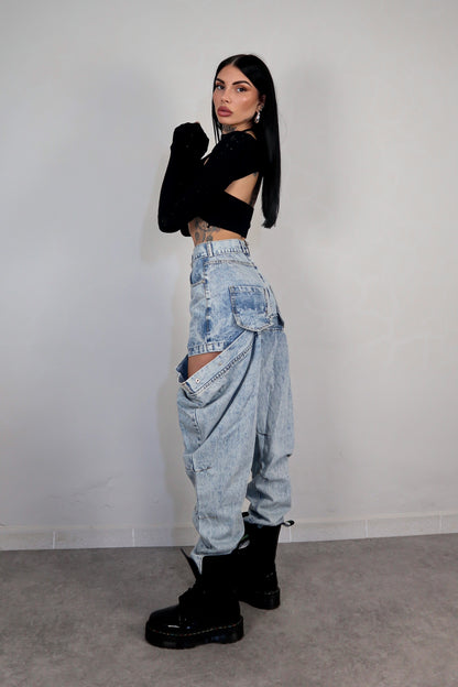 Jeans cut out Baddie