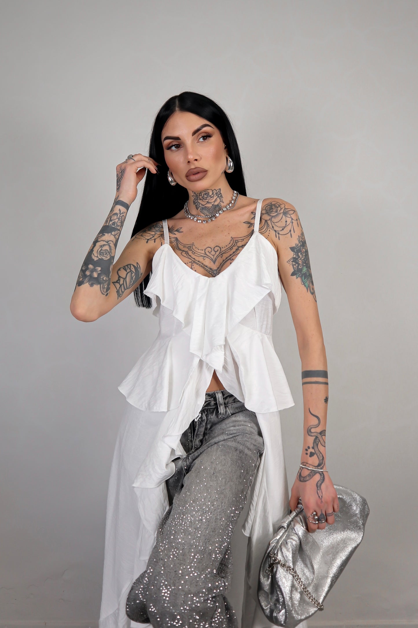 Top Amelia - Bianco