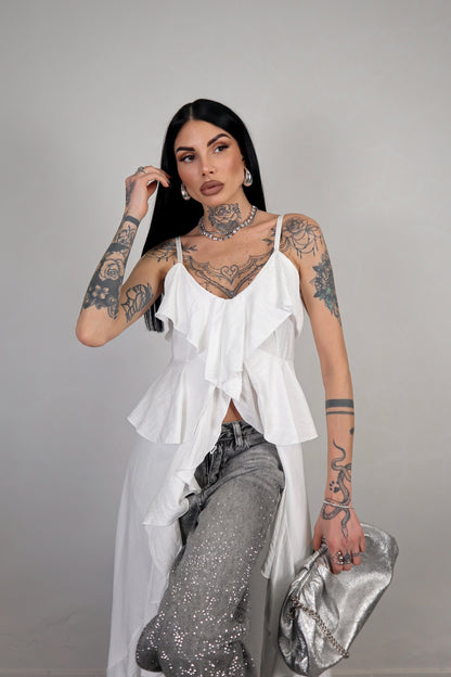 Top Amelia - Bianco