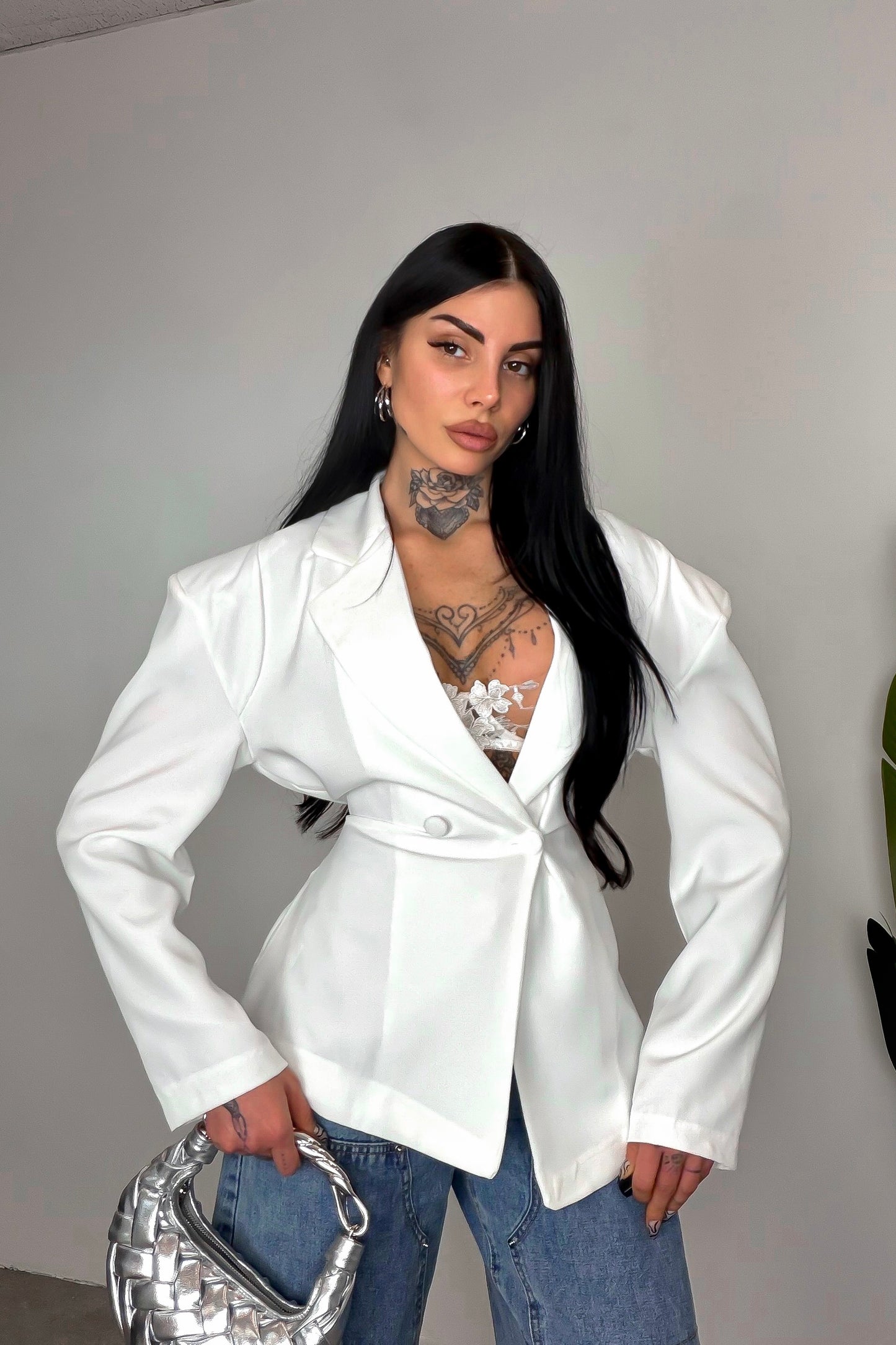 Blazer Kristen - Bianco