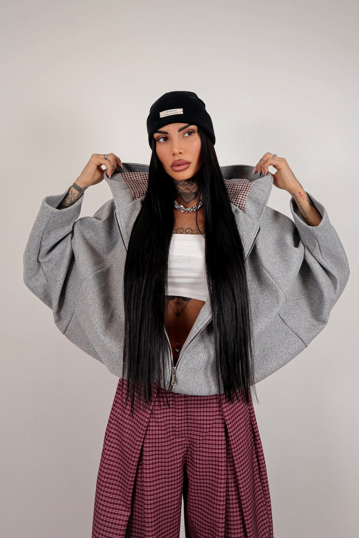 Bomber Skylar - Grigio