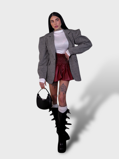 Blazer Spigato Melany - Grigio