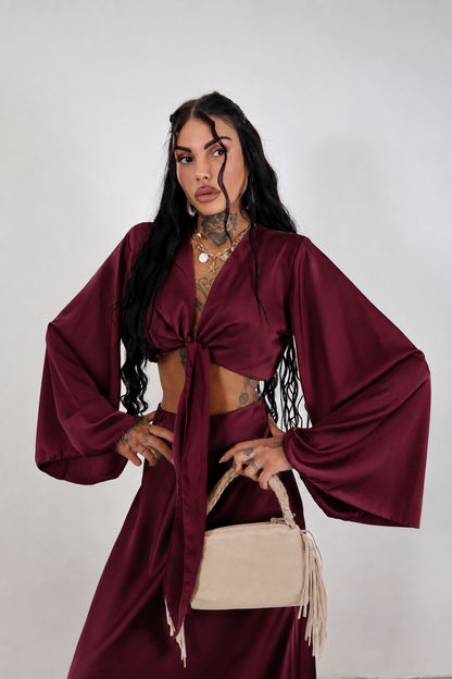 Completo Nadeen - Burgundy