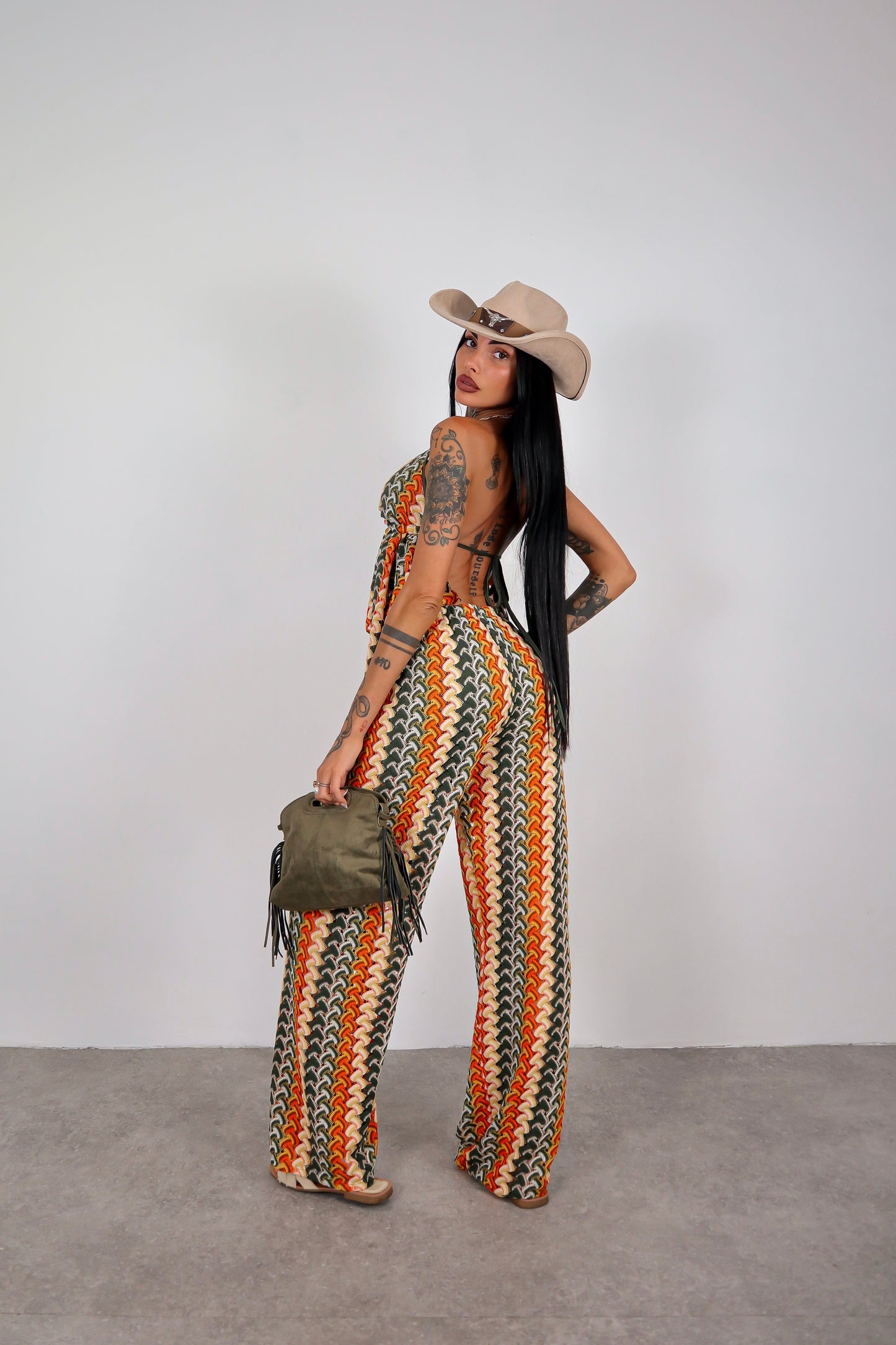 Completo Sarita - Verde militare