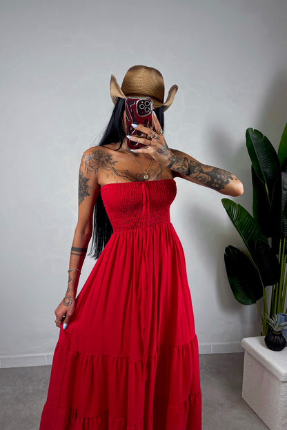Abito/Gonna Fresh - Rosso