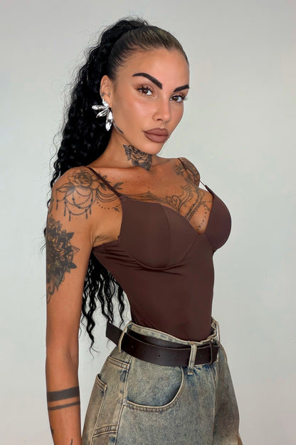 Body second SKIN - Marrone