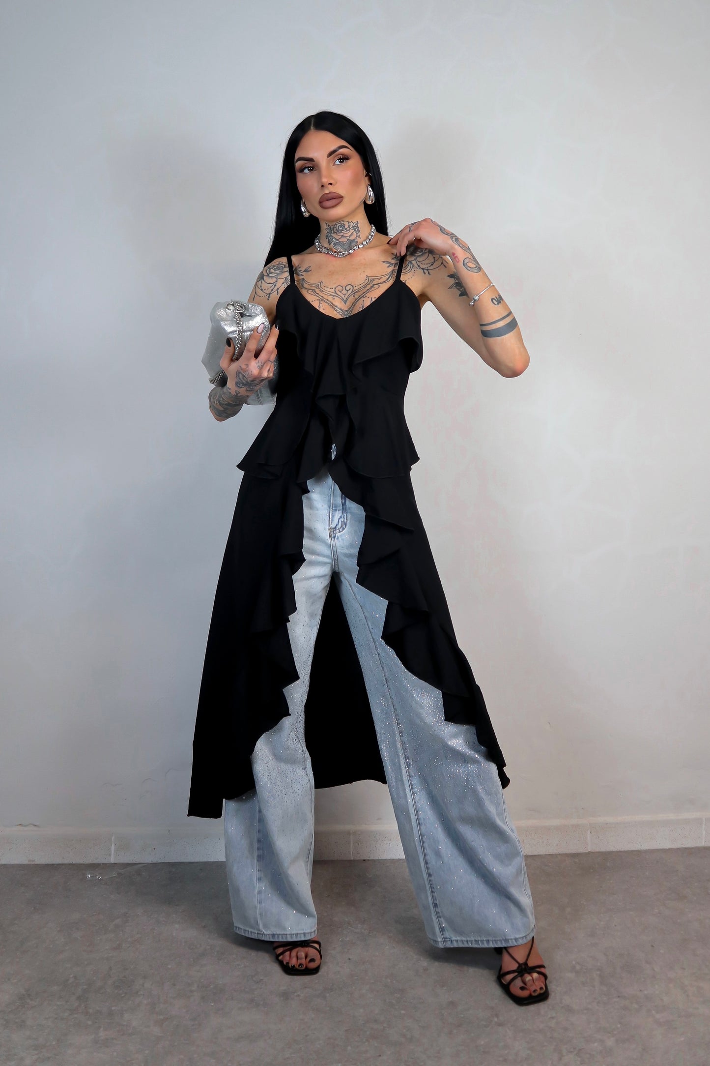 Top Amelia - Nero
