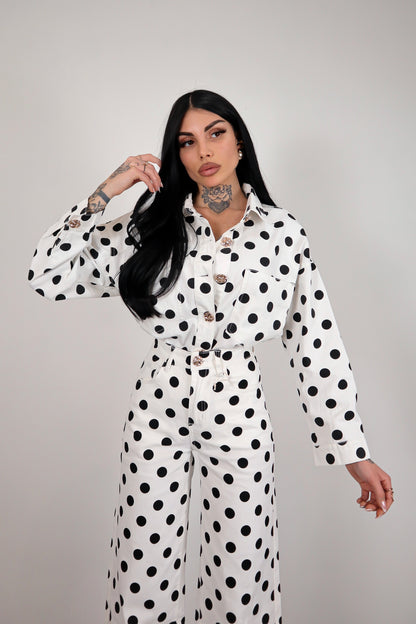 Completo denim pois Alma